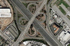 POITRA Visual Aerial Photosimulation of Holly Street POC at US101 Existing.
