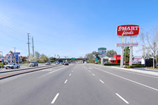 Ground view Photosimulations of the proposed I-5 and Hammer Lane Interchange.